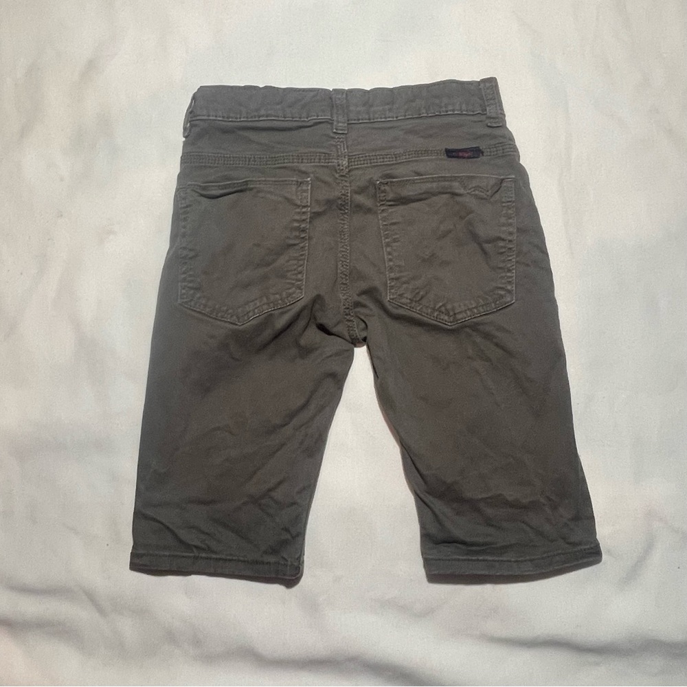 Wrangler Boys' Premium Slim Straight Shorts Green sz: 10 Regular